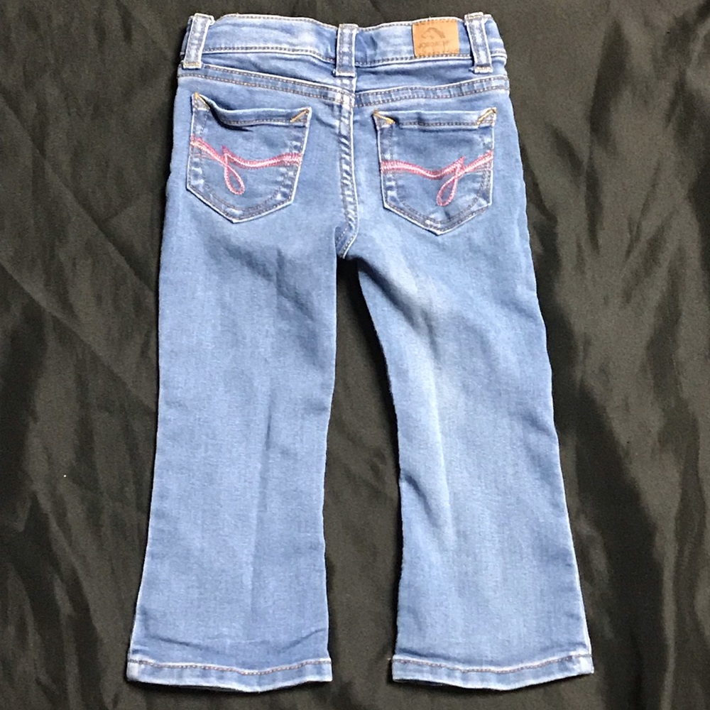 Jordache Toddler girl boot cut denim jeans 2t